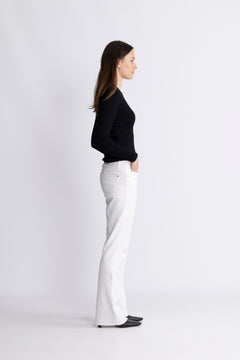 Paris Flared - Classy White