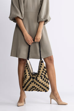 Wafted Emily Bag - Black/Nature