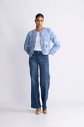 Yaskavi 7/8 Jacket - Halogen Blue