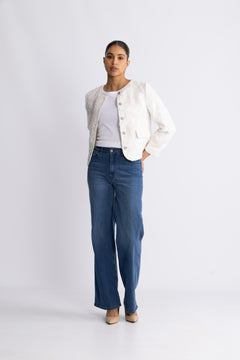 Yaskavi 7/8 Jacket - Star White