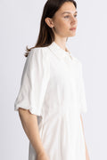 Asana 2/4 Dress - Egret