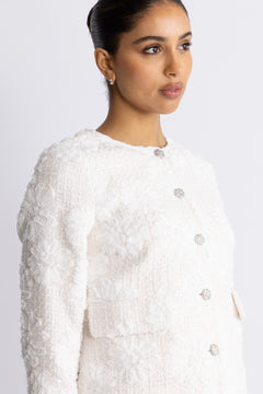 Yaskavi 7/8 Jacket - Star White