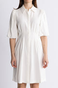 Asana 2/4 Dress - Egret