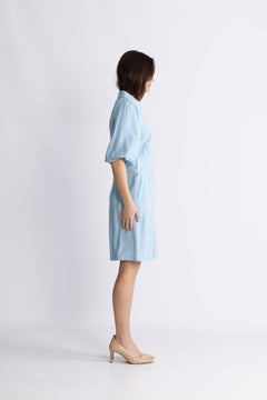 Asana 2/4 Dress - Airy Blue