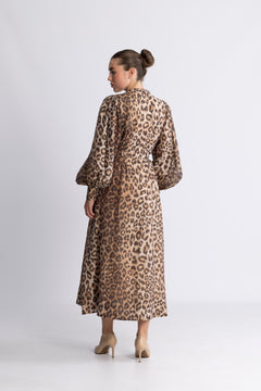Isabella Shirtdress - Leopard