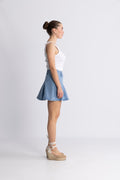 Mika Skirt - Medium Blue