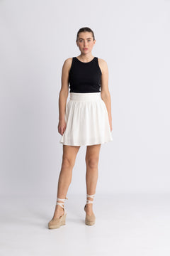 Louise Skirt - White