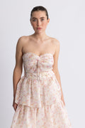 Alaya Maxi Dress - White Desert