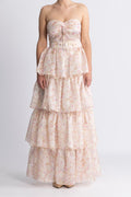 Alaya Maxi Dress - White Desert