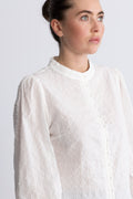 Otilie Ls Blouse - White