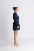 Selene Dress - Navy