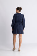 Selene Dress - Navy