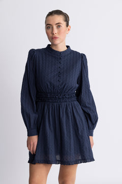 Selene Dress - Navy
