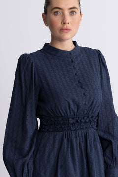 Selene Dress - Navy