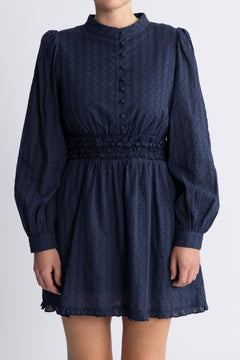Selene Dress - Navy