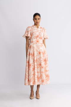 Gaia Dress - Palm Tree