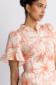 Gaia Dress - Palm Tree