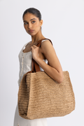 Shopper Raffia - Light Brown