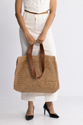 Shopper Raffia - Light Brown