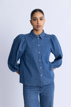 Ballariziw Shirt - Blue Denim