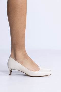 Alina Flex Kitten Pump - Lt Cream