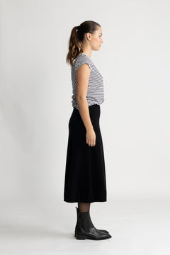 Organic Jersey Teasy Tee FAV - White/Black