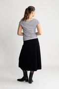 Organic Jersey Teasy Tee FAV - White/Black