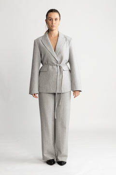 Evelyn Blazer - Light Grey