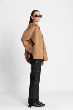 Luca Jacket - Camel Cashmere Blend