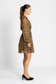 Elisa Dress - Tiger's Eye