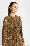 Elisa Dress - Tiger's Eye