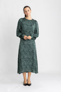 Adelaida Dress Aop - Pine Grove Dot