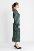 Adelaida Dress Aop - Pine Grove Dot