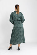 Adelaida Dress Aop - Pine Grove Dot
