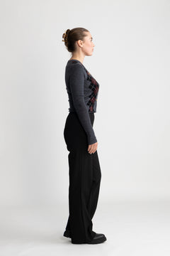 Recycled Sportina Pirla Pants FAV - Black