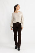 Milana Ls Alpaca Pullover - Beige
