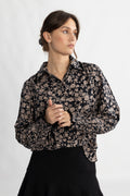 Yastilera Ls Shirt - Black/Tilera Fungi