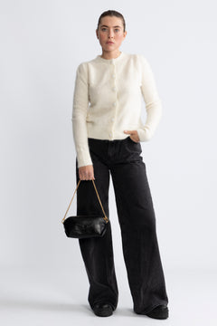 Le Cecilia Lovely Leather With - Noir