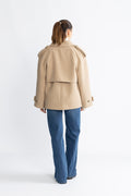 EsmundMD Twill Jacket - Beige Twill Melange