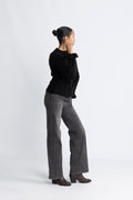 Yasthellis Ls Knit Cardigan S. - Black