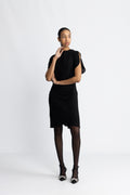 Edith Ss Short Dress - Black