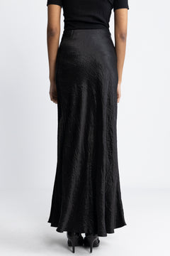 Elise Hw Ankle Skirt - Black