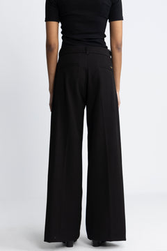 Silvia Wide - Robble Fleece - Black