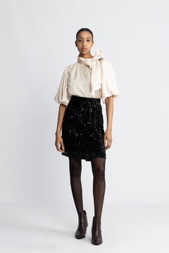 Kesha Blouse - Champagne