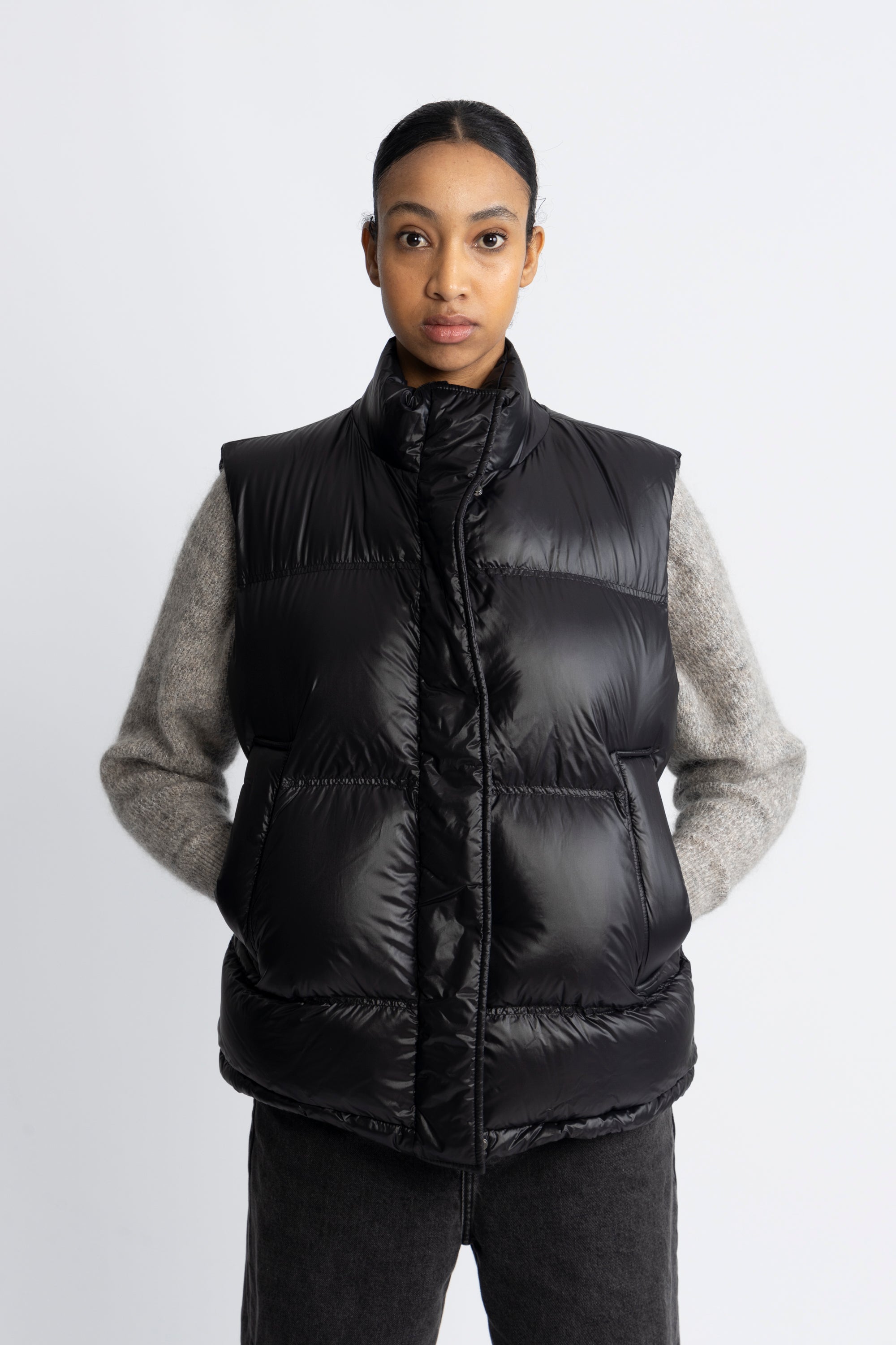 Steilia Down Vest - Black