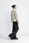 Steilia Down Vest - Lt. Green