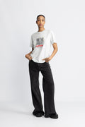 Basic Jersey Kittens Relaxed T-Shirt - Illusion Blue