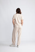 VincentIW Melange Karmen T-Shirt - Vanilla Melange