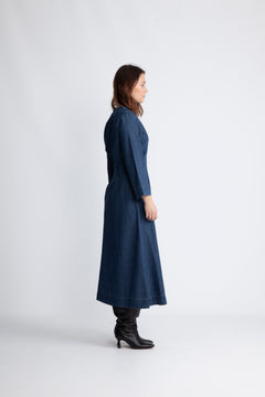 Mableiw Dress - Dark Blue Denim