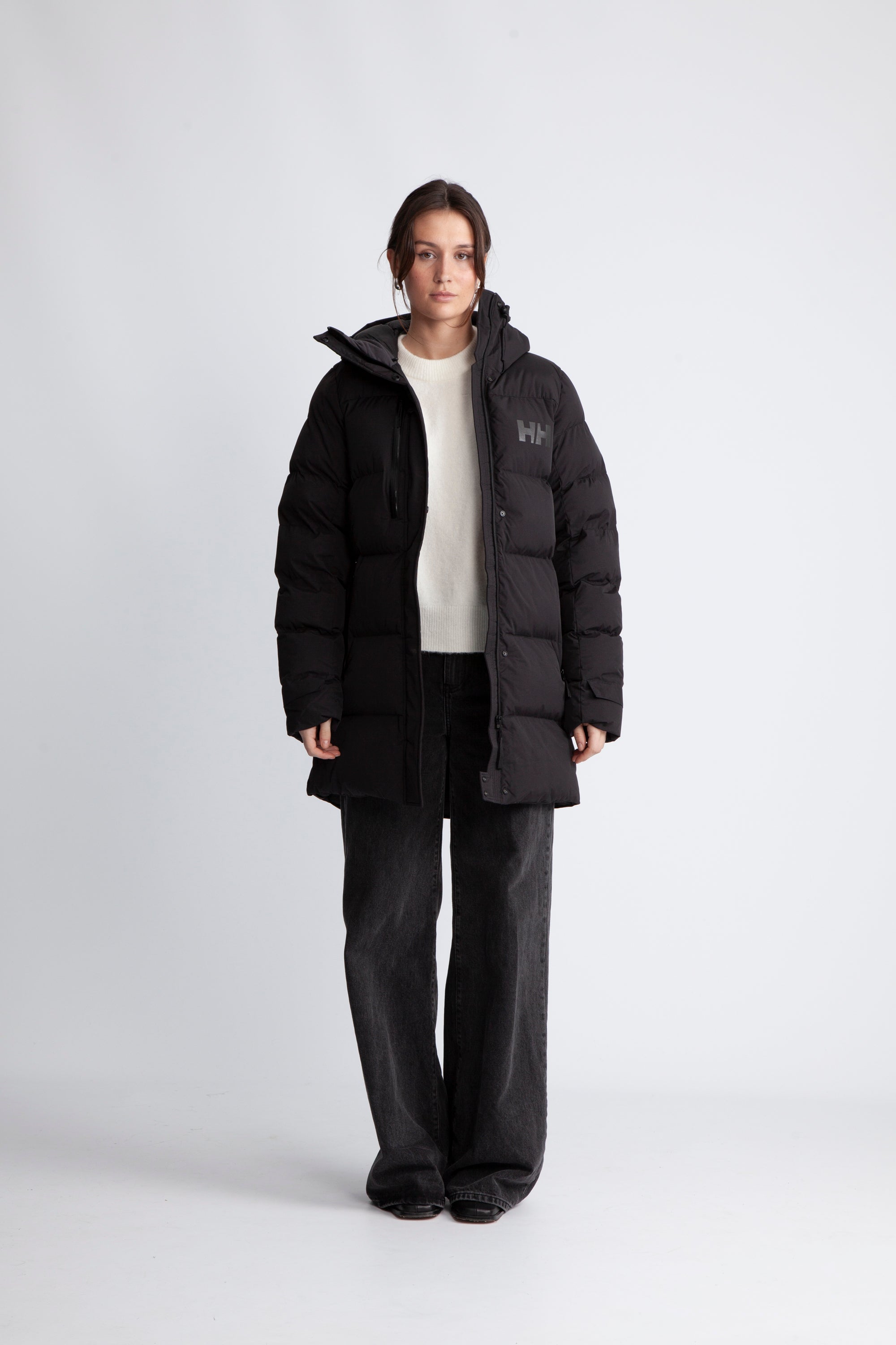 W Adore Puffy Parka - Black